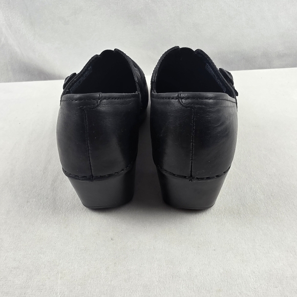 Dansko Tamara Leather Buckle Monk Strap Clog Style # 4800020200 Womens EU 38 - Picture 4 of 7